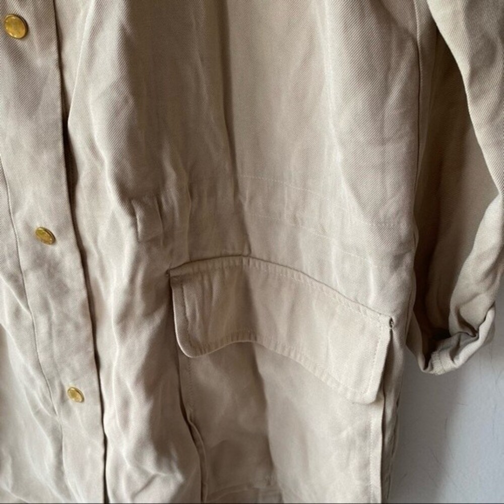 Zara Basic Beige Neutral Lightweight Jacket - image 4